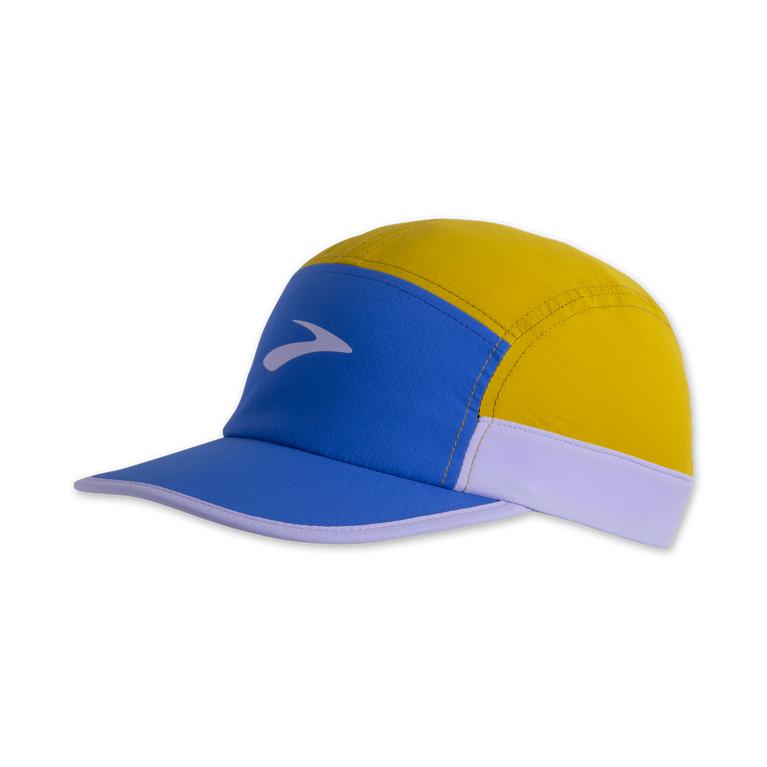 Brooks Women's PROPEL Running Hat - Bluetiful/Golden Hour - Canada (YWUJP-1453)